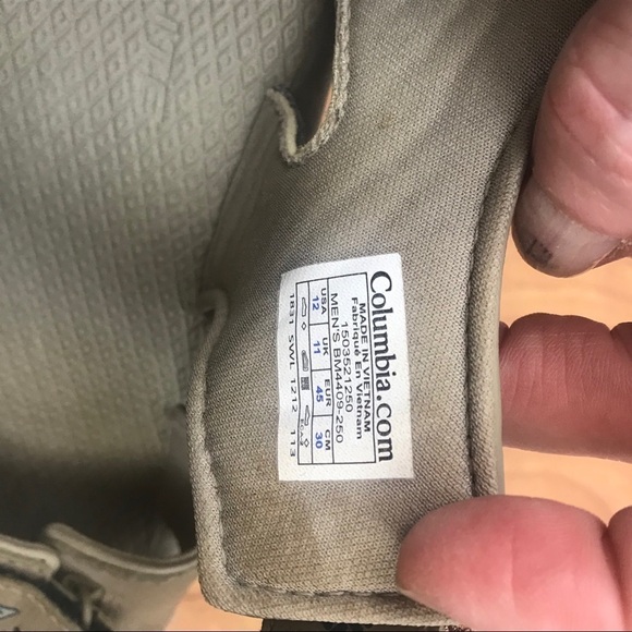 Columbia Men’s Techson PFG Velcro Beige Sandals - Picture 6 of 8